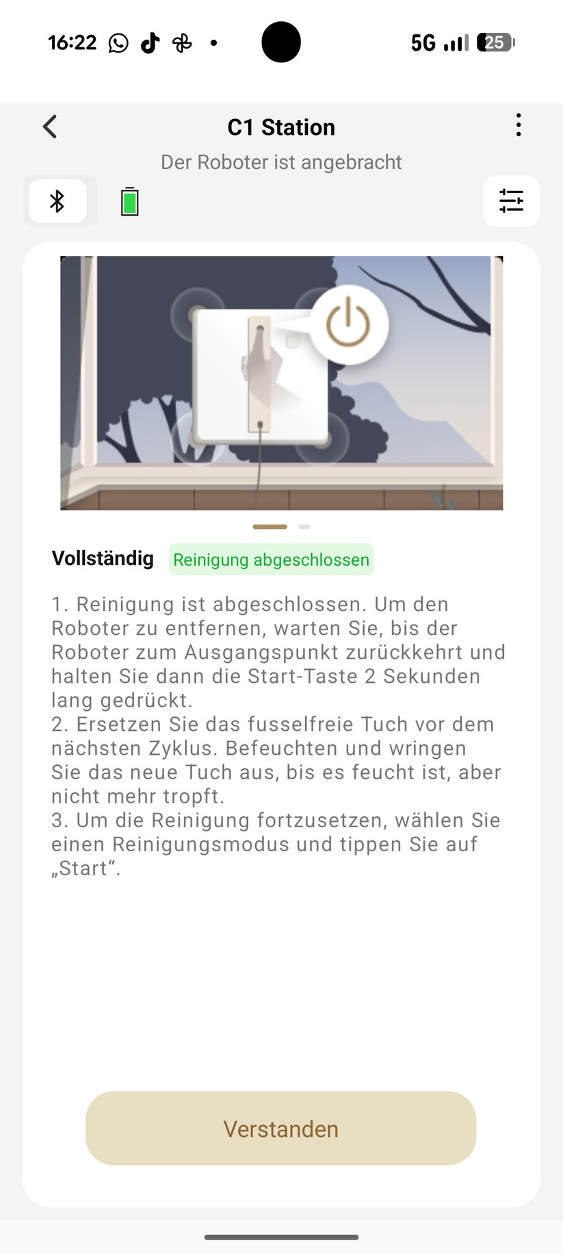 Dreame C1 – App & Einrichtung