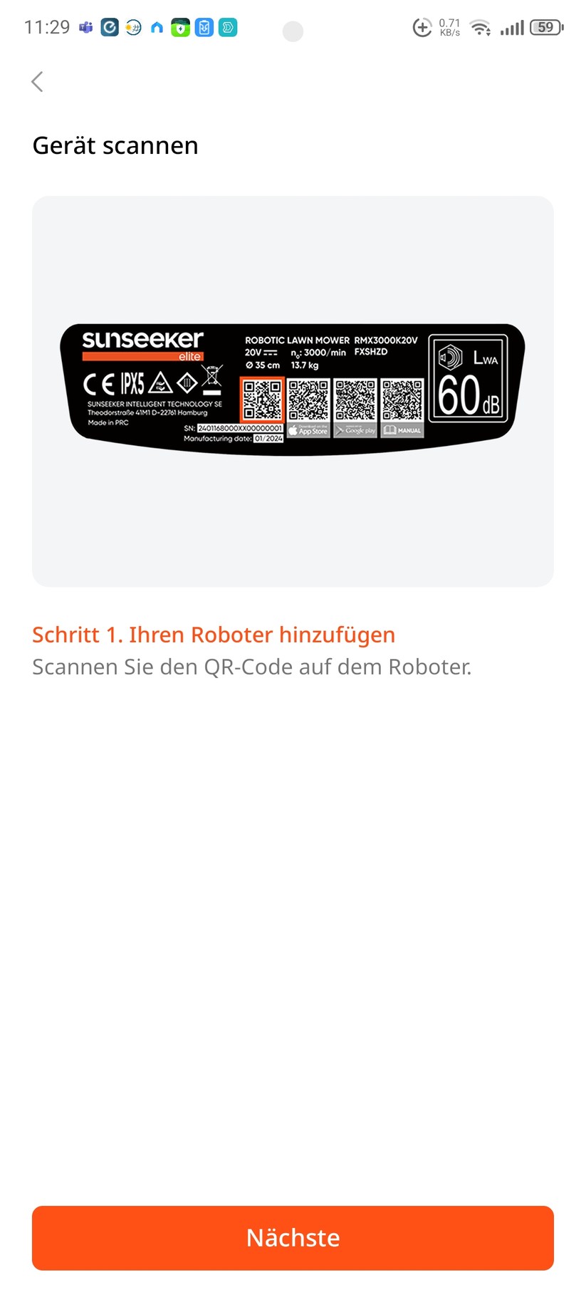  Inbetriebnahme und Kartierung