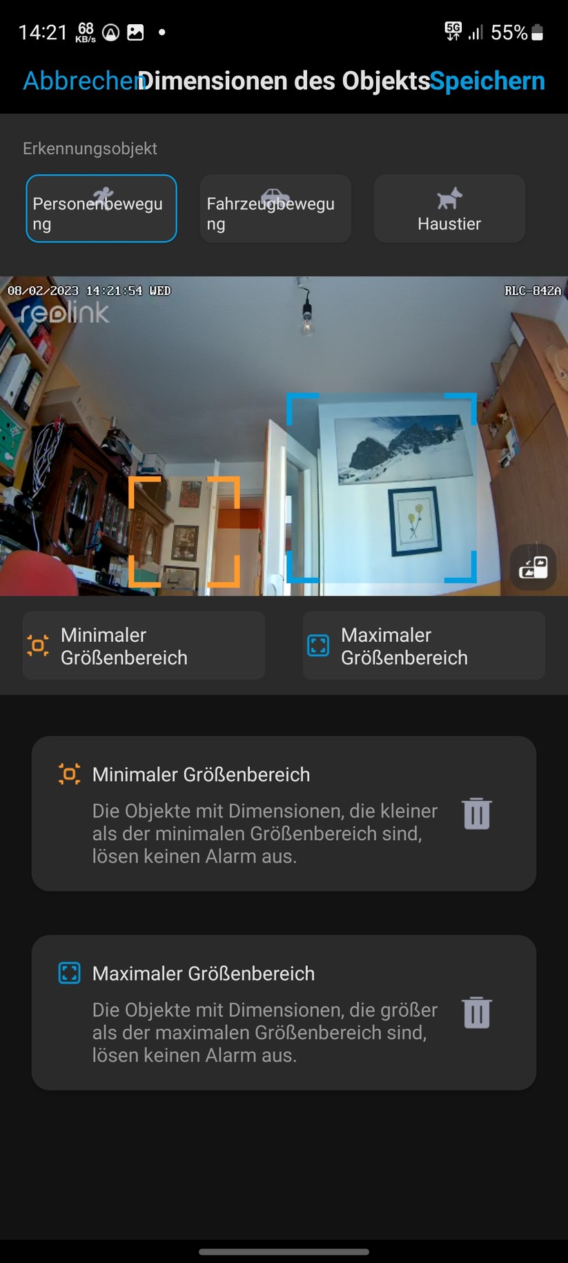 Reolink RLC-842A: Einrichtung und Einstellungen mit Reolink-App 