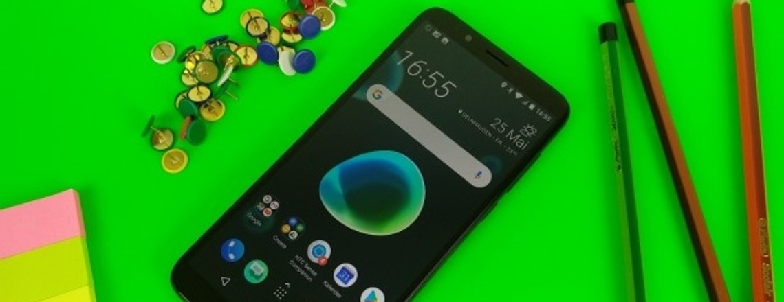 HTC Desire 12+ im Test: edle Mittelklasse mit guter Kamera