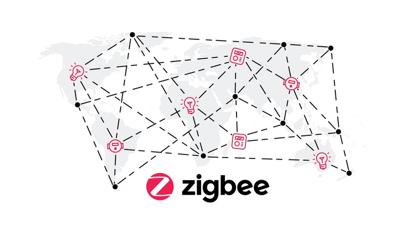 Zigbee: Die Mesh-Topologie sorgt für stabile Verbindungen.