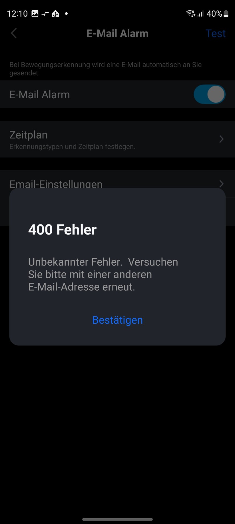 Reolink Argus Eco Ultra: Einstellungen App