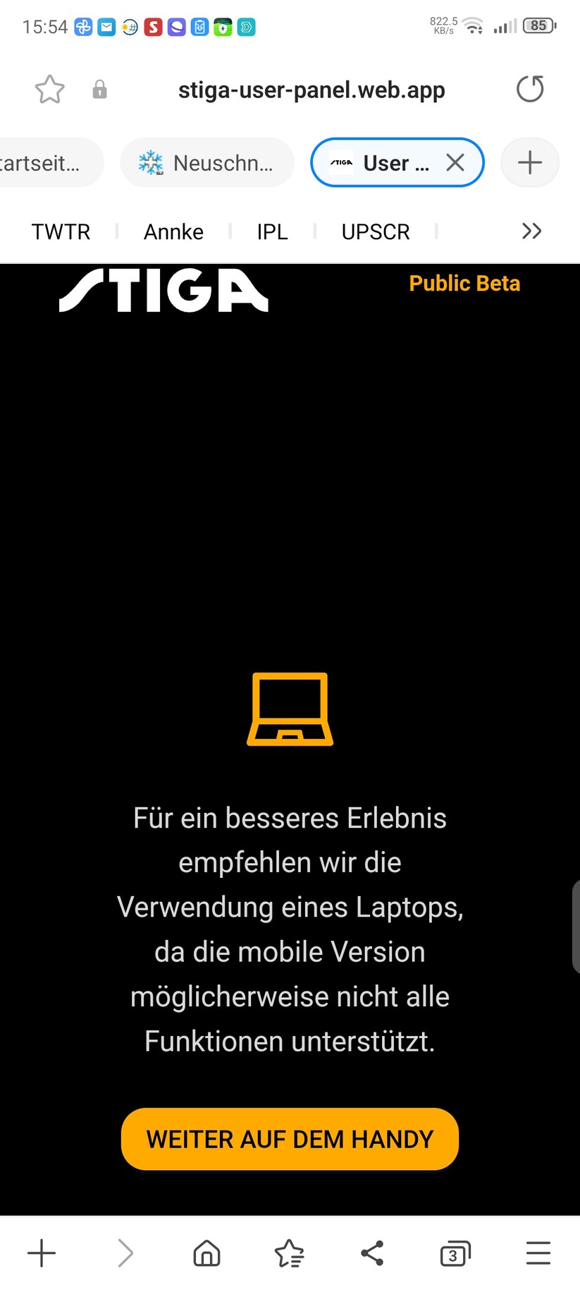  Einrichtung 