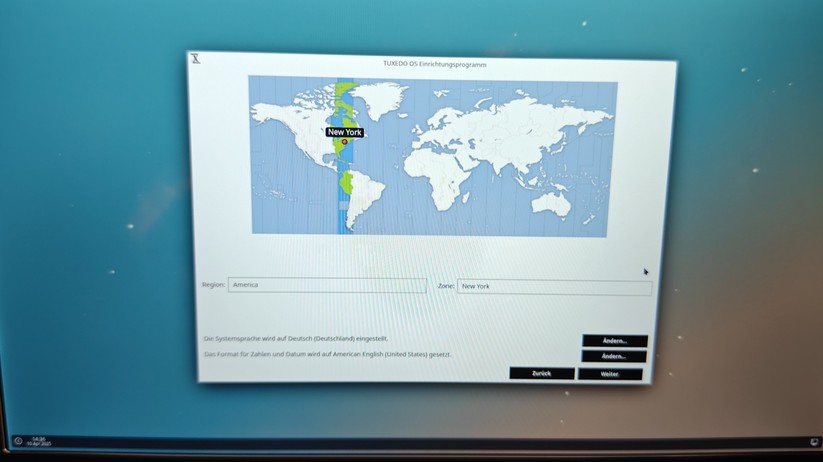 Tuxedo Nano Pro: Installation auf Basis des mitgelieferten USB-Stick Tuxedo Web FAI