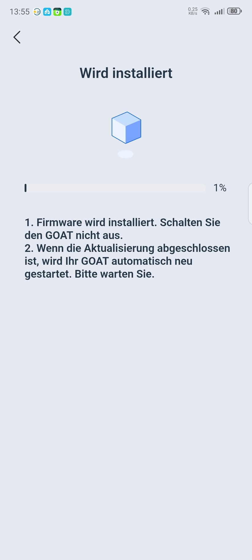  Kartierung, Einstellungen und Mähen