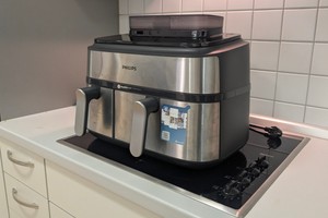 Philips NA555/00 Steam Airfryer im Test: Heißluftfritteuse mit Dampfgarer