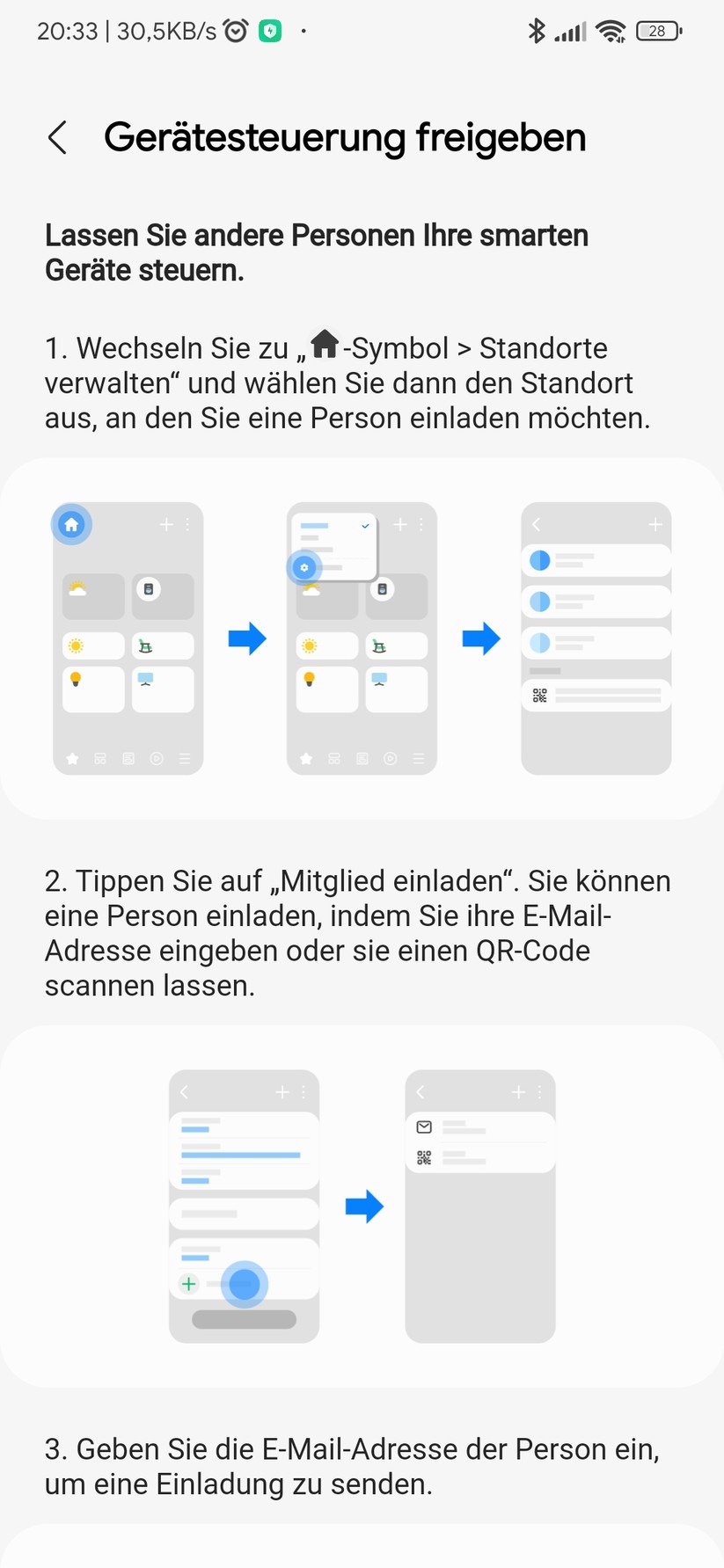 Smartthings: App