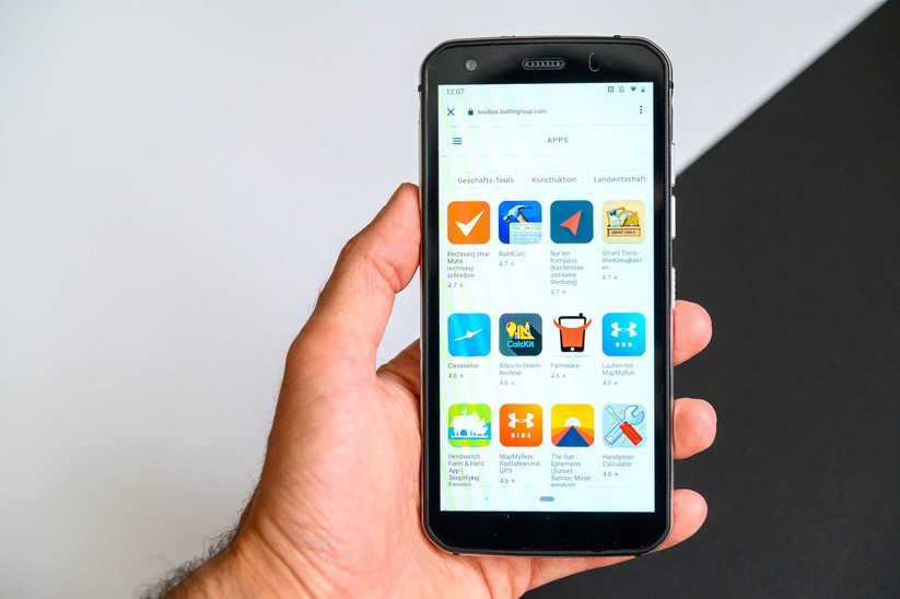 Link in den Play Store statt Spezial-Software