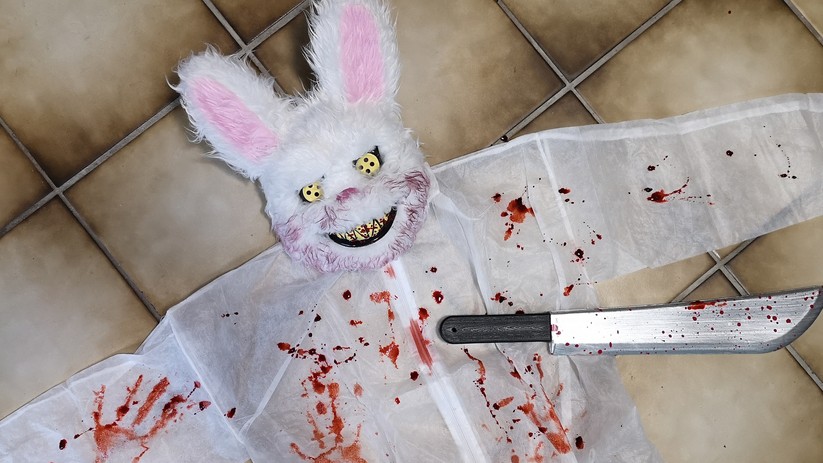 Dieses Halloween-Kostüm ist schnell gebastelt und günstig.
