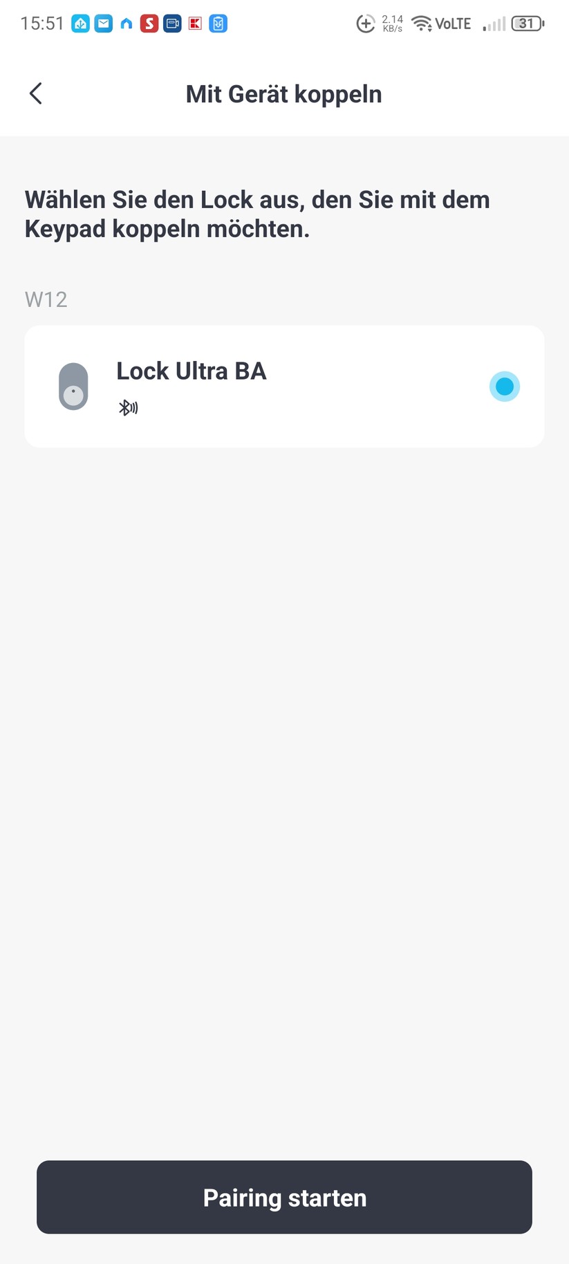 Lock Ultra, Keypad, Hub Mini: Die Einrichtung erfolgt über die Switchbot-App.