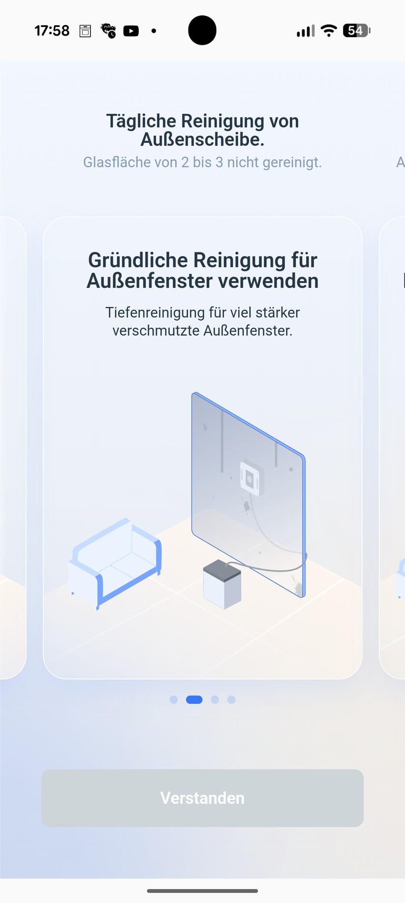Ecovacs Winbot W3 Omni – App & Einrichtung