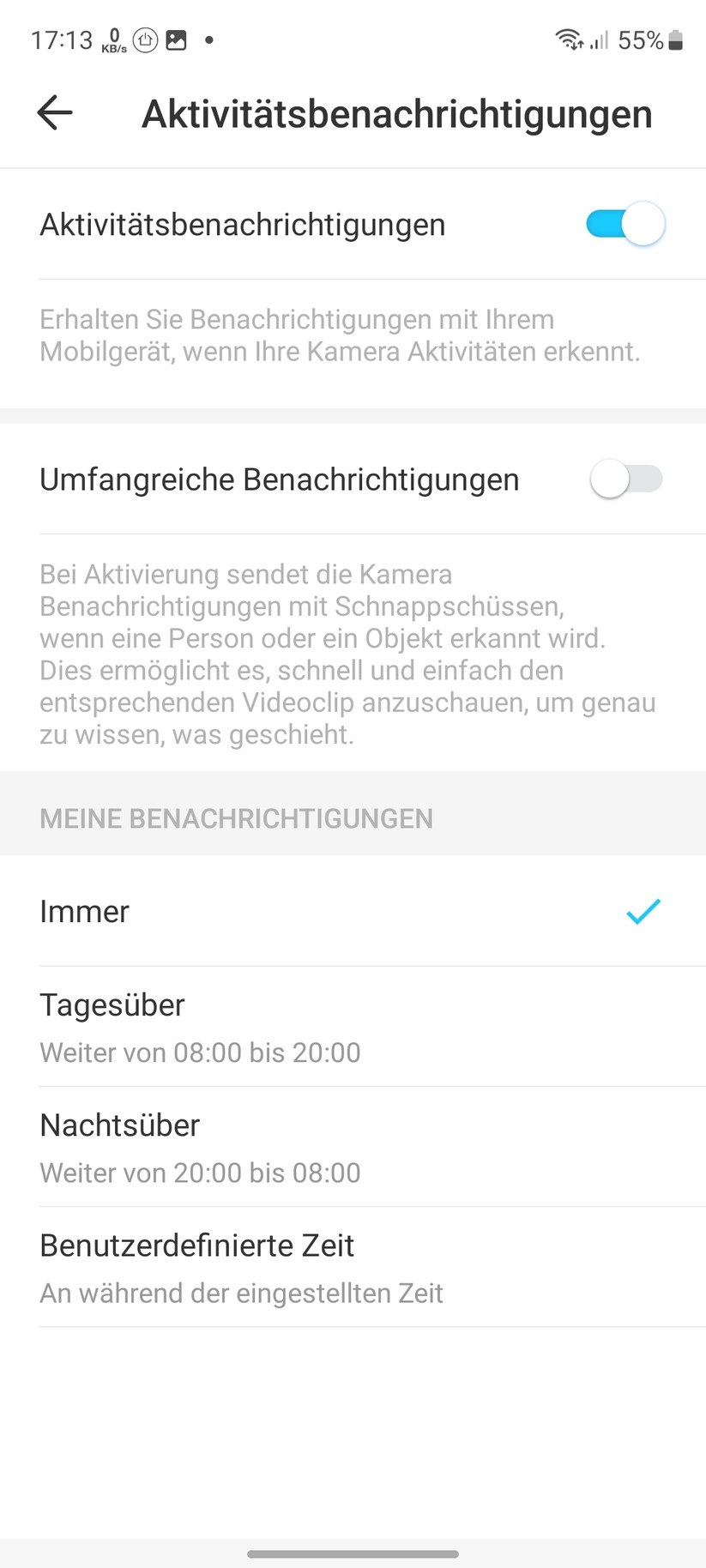 TP-Link Tapo C420S2: Einstellungen, Bilder