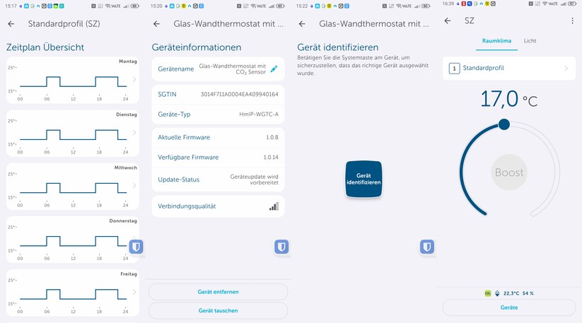 Inbetriebnahme mit Homematic-IP-App