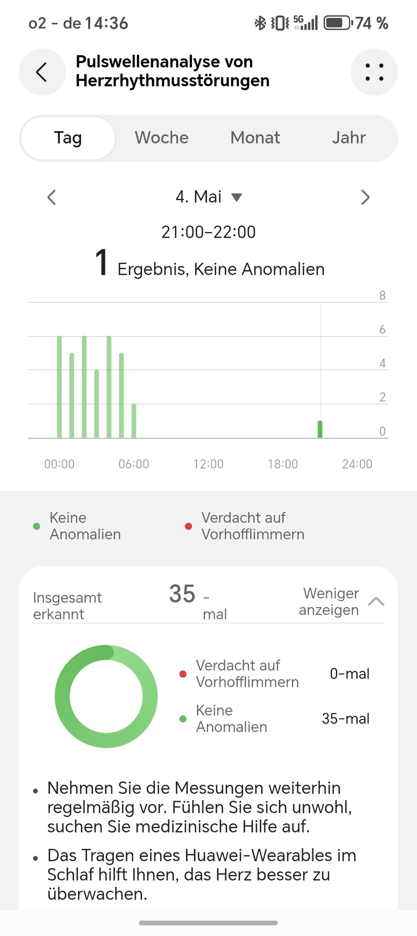 Huawei Watch Fit 5 Pro - Health App