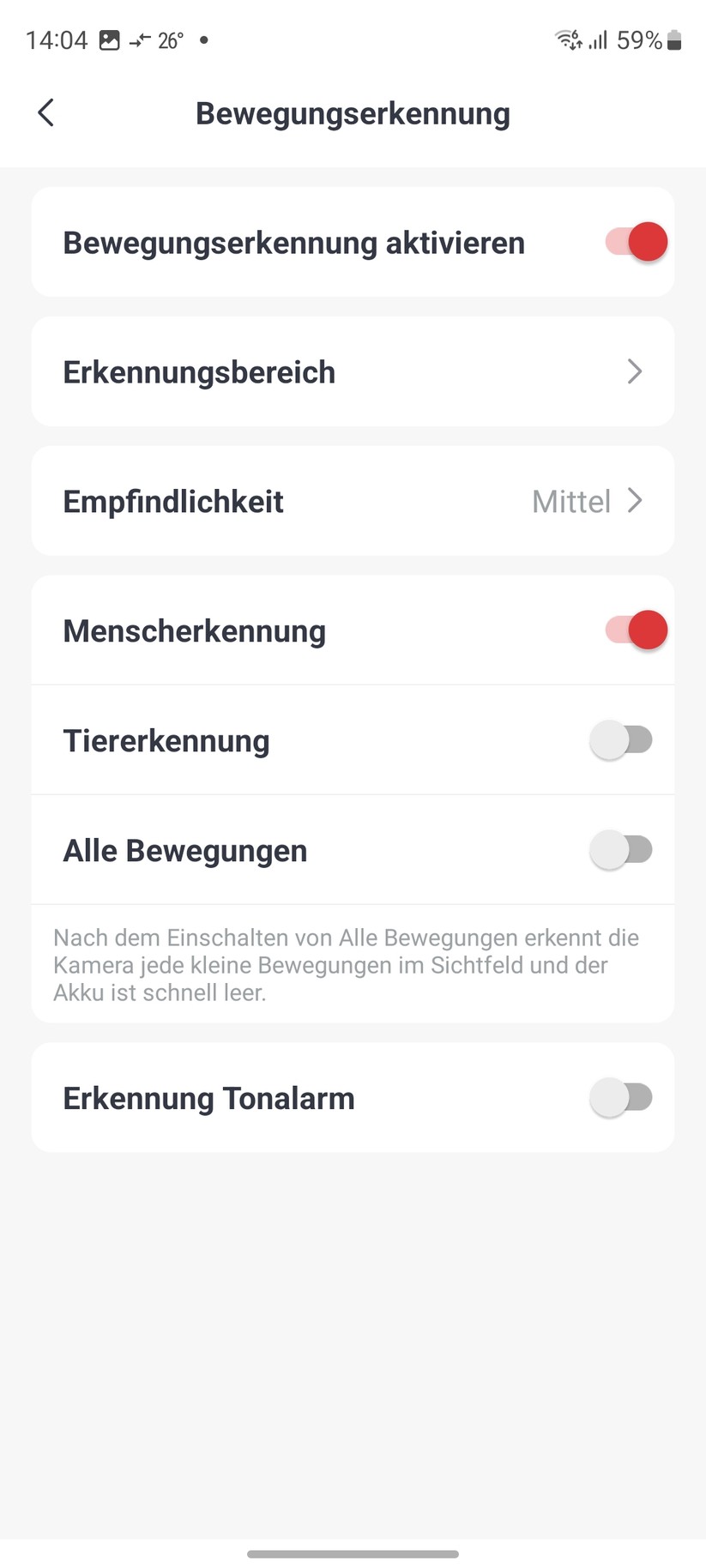 Switchbot Outdoor Spotlight Cam: App, Einstellungen, Bilder