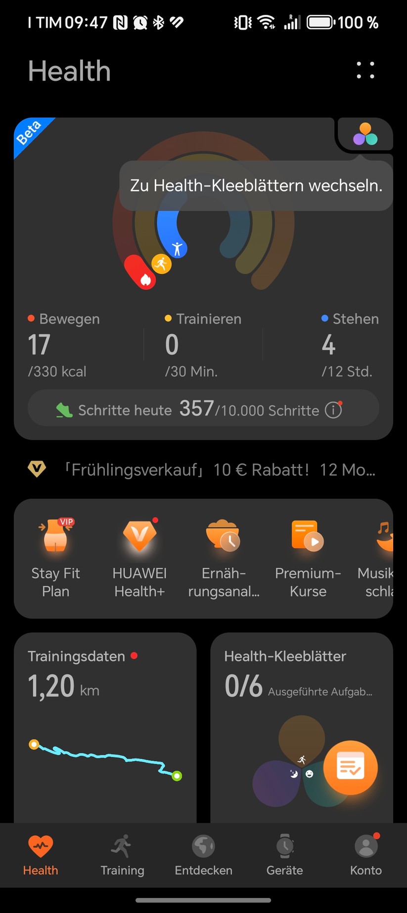 Huawei Watch Fit 4 Pro - App