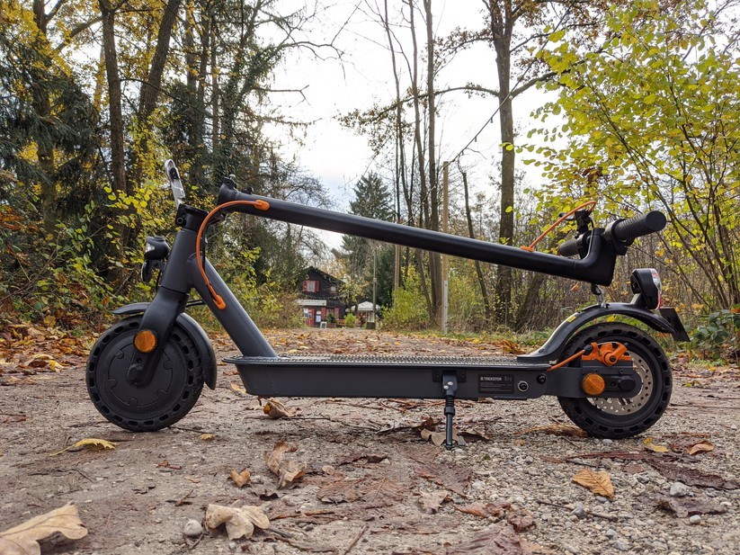 Trekstor verspricht beim EG3178 eine Reichweite von 25 km. Im Test konnten wir das nicht ganz bestätigen. 
