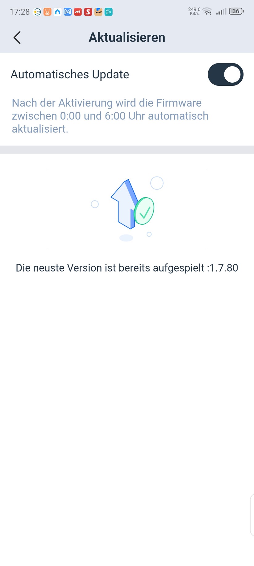  Konfiguration, Kartierung, Kamera, Laufzeit etc.
