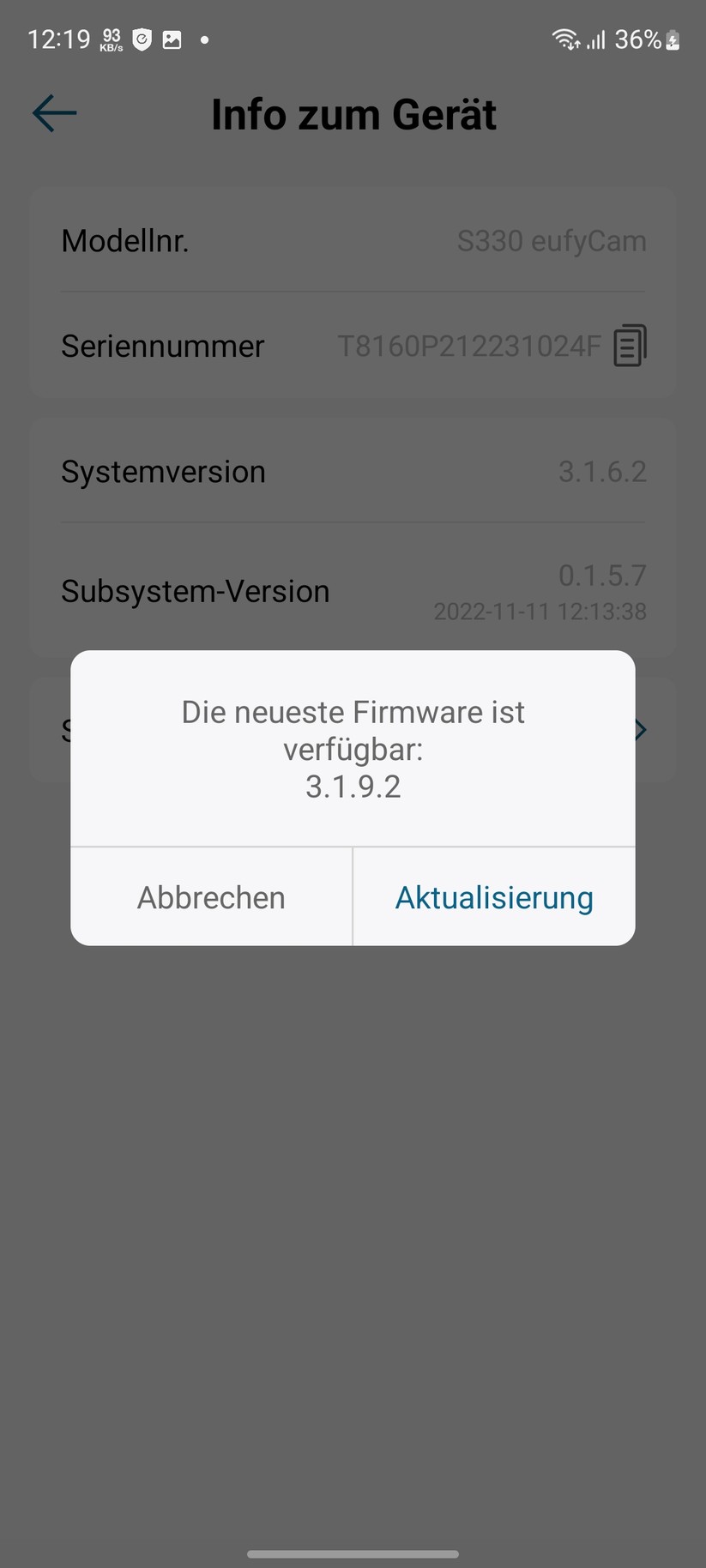 Eufycam 3 (S330) mit Homebase 3 (S380): Einrichtung und Einstellungen mit der App