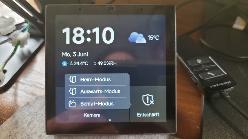 Sonoff NSPanel Pro: 4-Zoll-Touch-Display zur Steuerung von Smart-Home-Komponenten