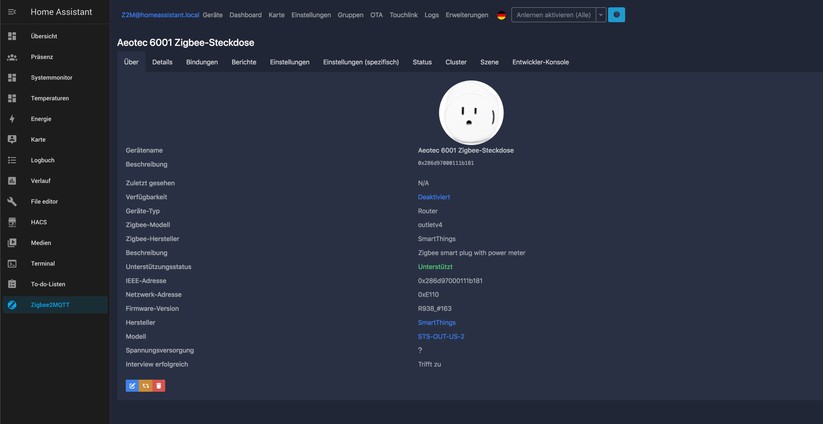 Fritz Smart Gateway: Browser-Oberfläche