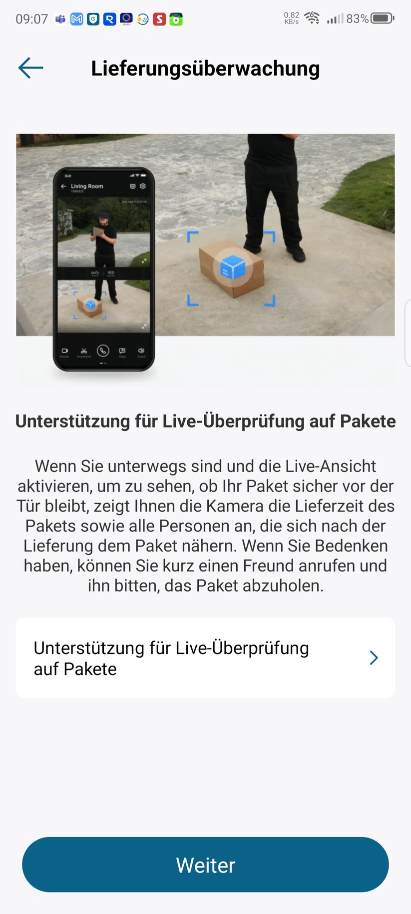 Eufy Video Doorbell E340: Konfiguration
