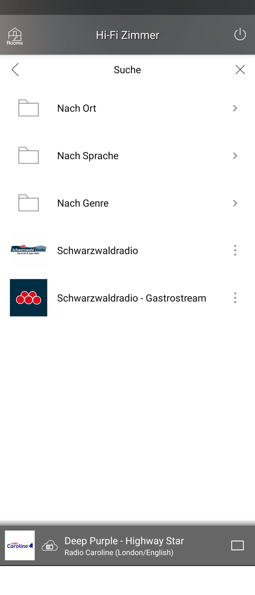 Yamaha Musiccast 50 - App