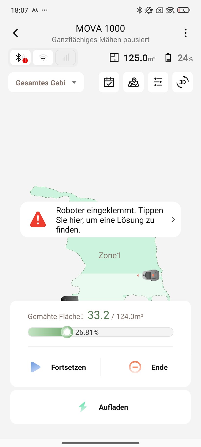 Mova 1000 – App