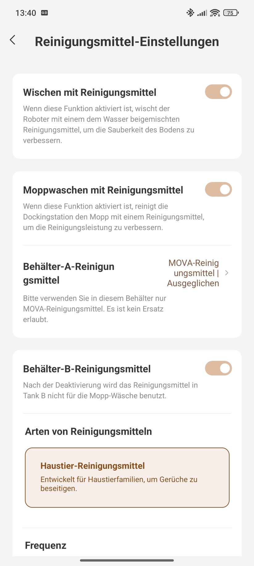 Mova Z60 Ultra Roller – App