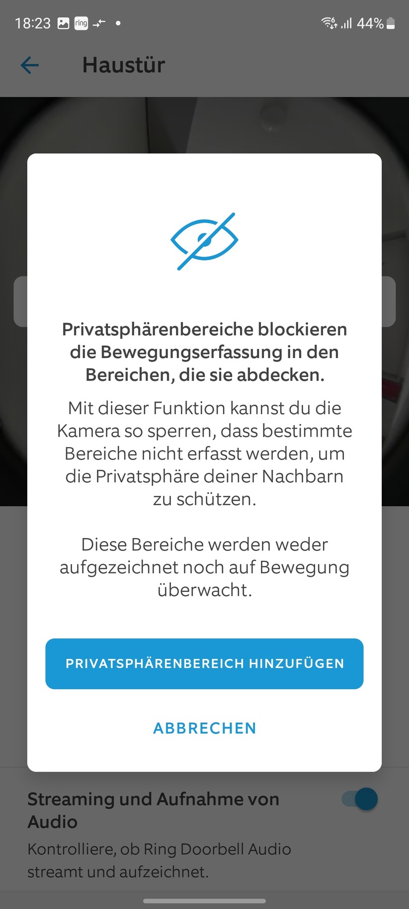 Ring Battery Video Doorbell Plus: App, Setup, Einstellungen