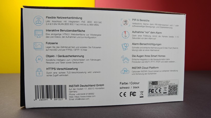 Instar IN-9808 4K im Test: Top-Überwachungskamera mit WDR, MQTT, Onvif & Homekit 