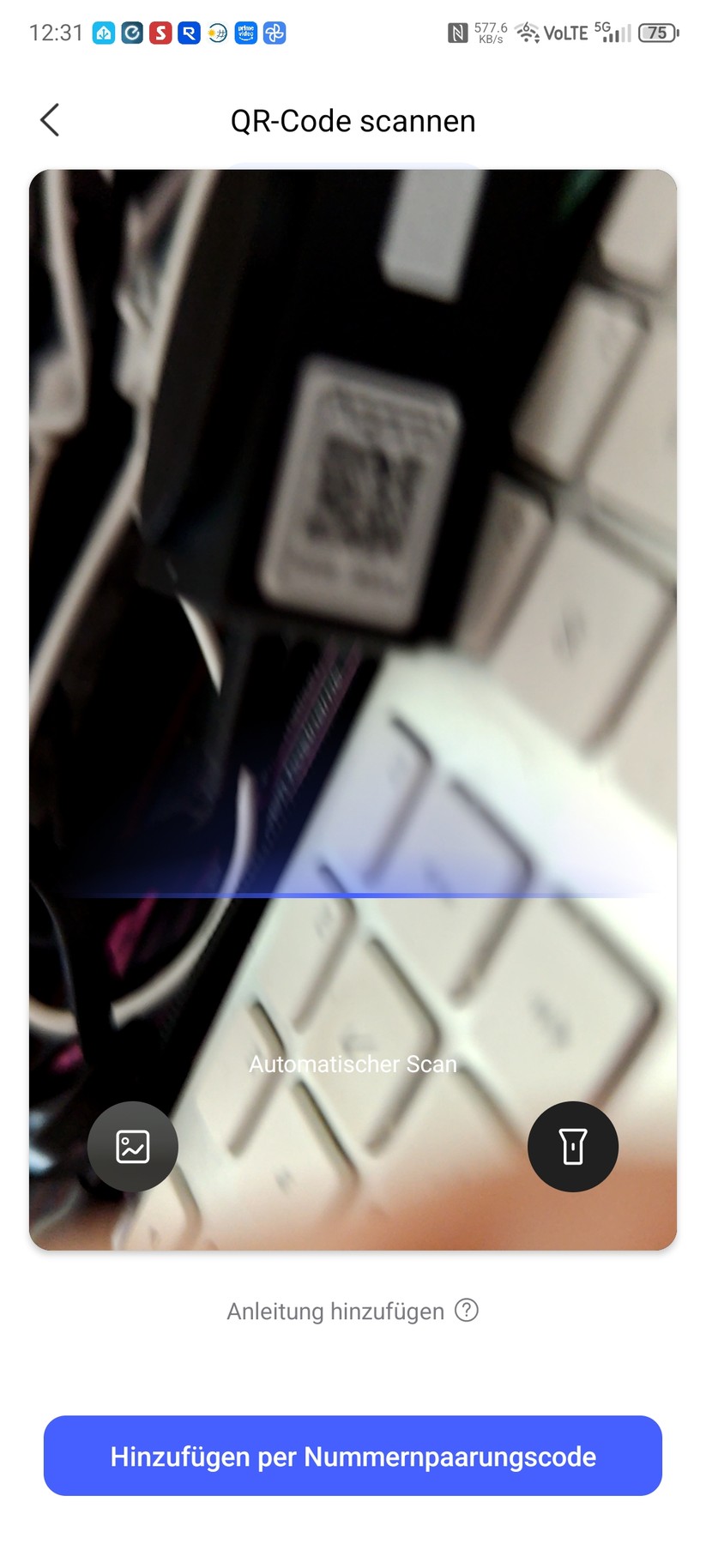 Die Inbetriebnahme des Aqara Doorbell Camera Hub G410 ist einfach und schnell erledigt.