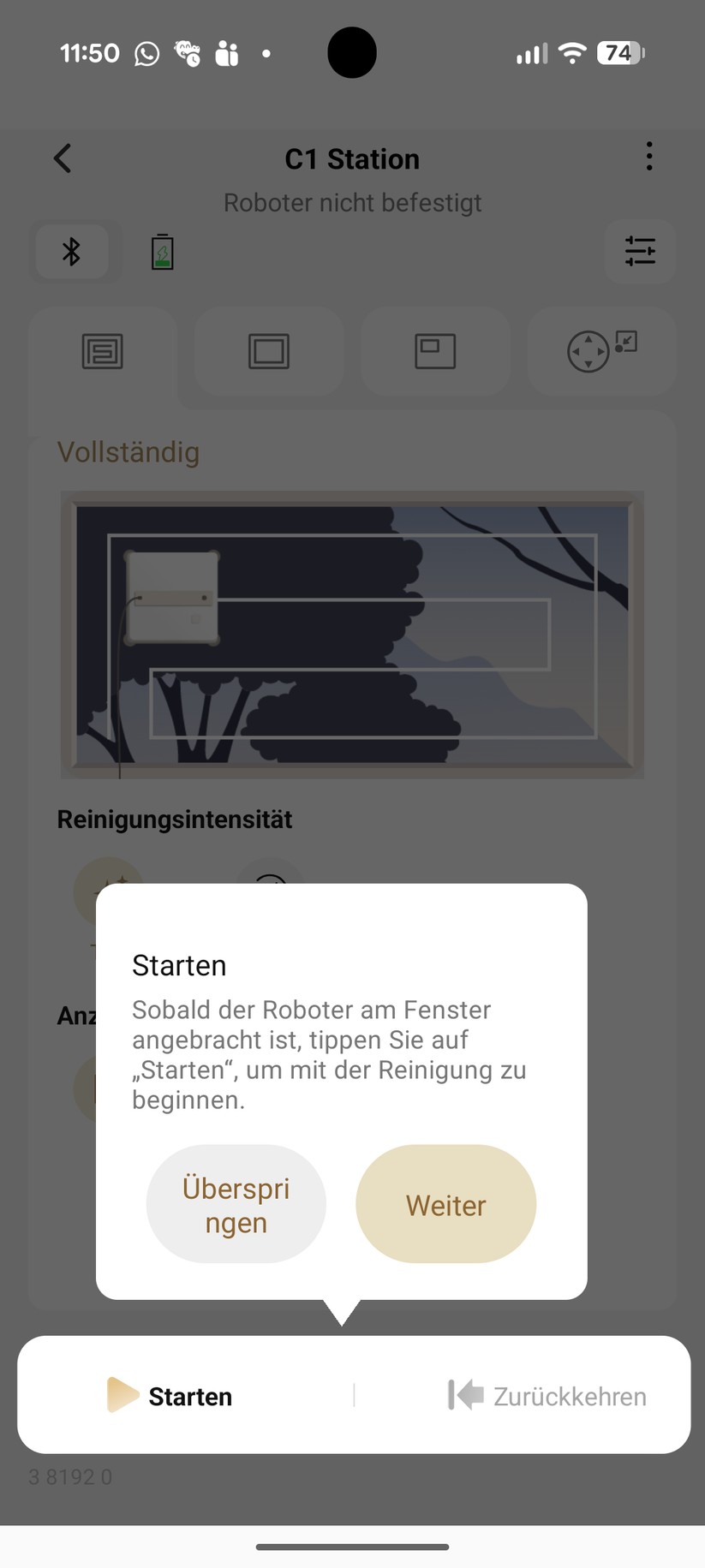 Dreame C1 – App & Einrichtung