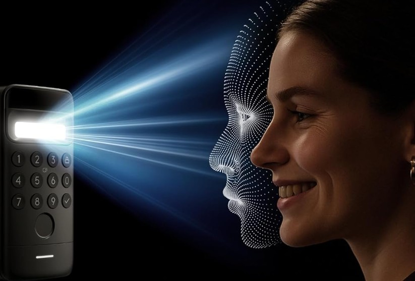 Switchbot Lock Ultra mit Keypad Vision: Passt fast auf fast alle Schlösser, bietet 3D-Gesichtserkennung und eine dreistufige Energieversorgung.