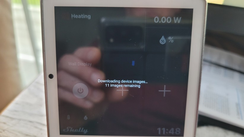 Mit dem Shelly Wall Display können Anwender ihre Shelly-Geräte steuern.