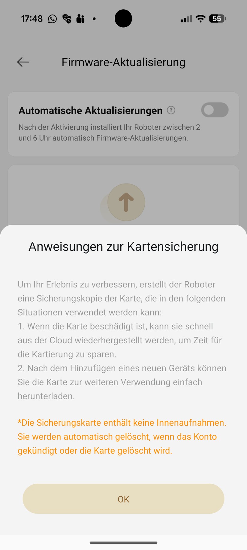 Dreame Aqua 10 Ultra Roller – App & Einrichtung