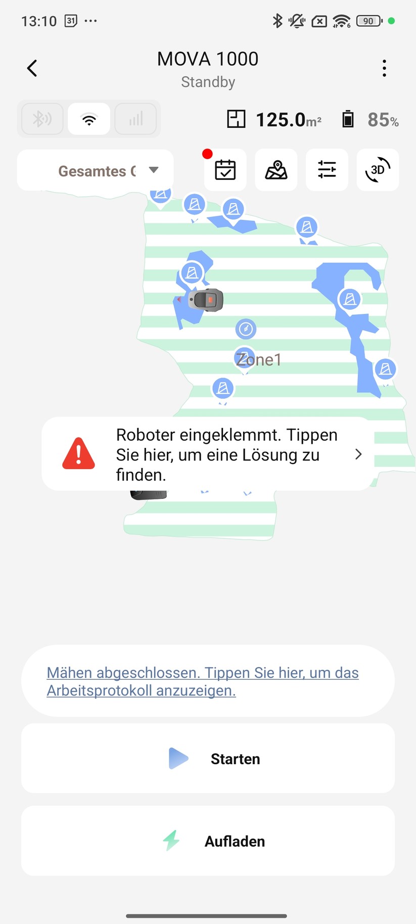 Mova 1000 – App