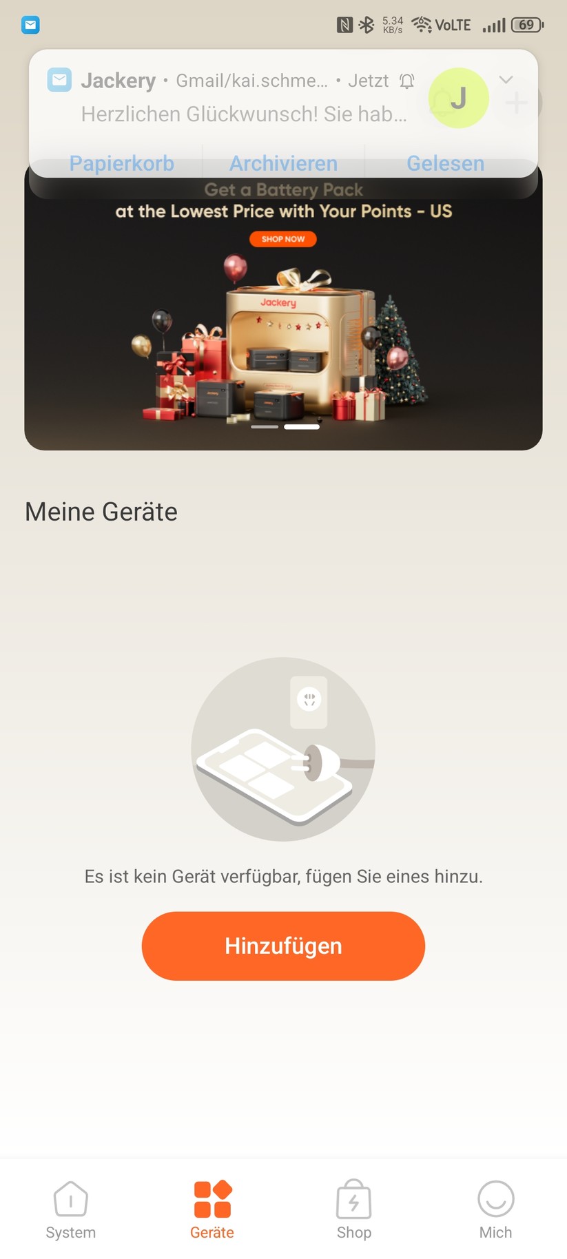 Jackery Solarvault 3 Pro: Die App ist übersichtlich und leicht zu bedienen. Für die Integration in Home Assistant muss man die MQTT-Zugang konfigurieren.
