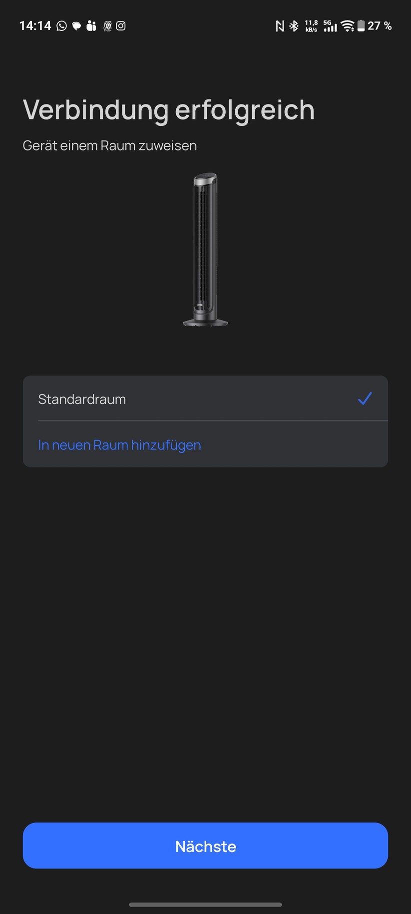 Dreo Turbocool Nebelventilator 516S Screenshot