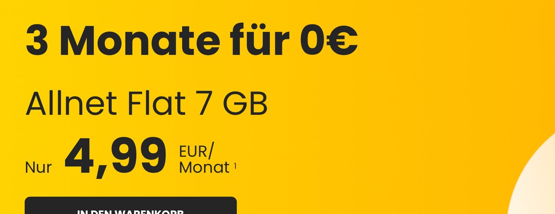 35 GB Datenvolumen im 5G-Netz für nur 9,99 Euro: Happy SIM mit neuen Angeboten