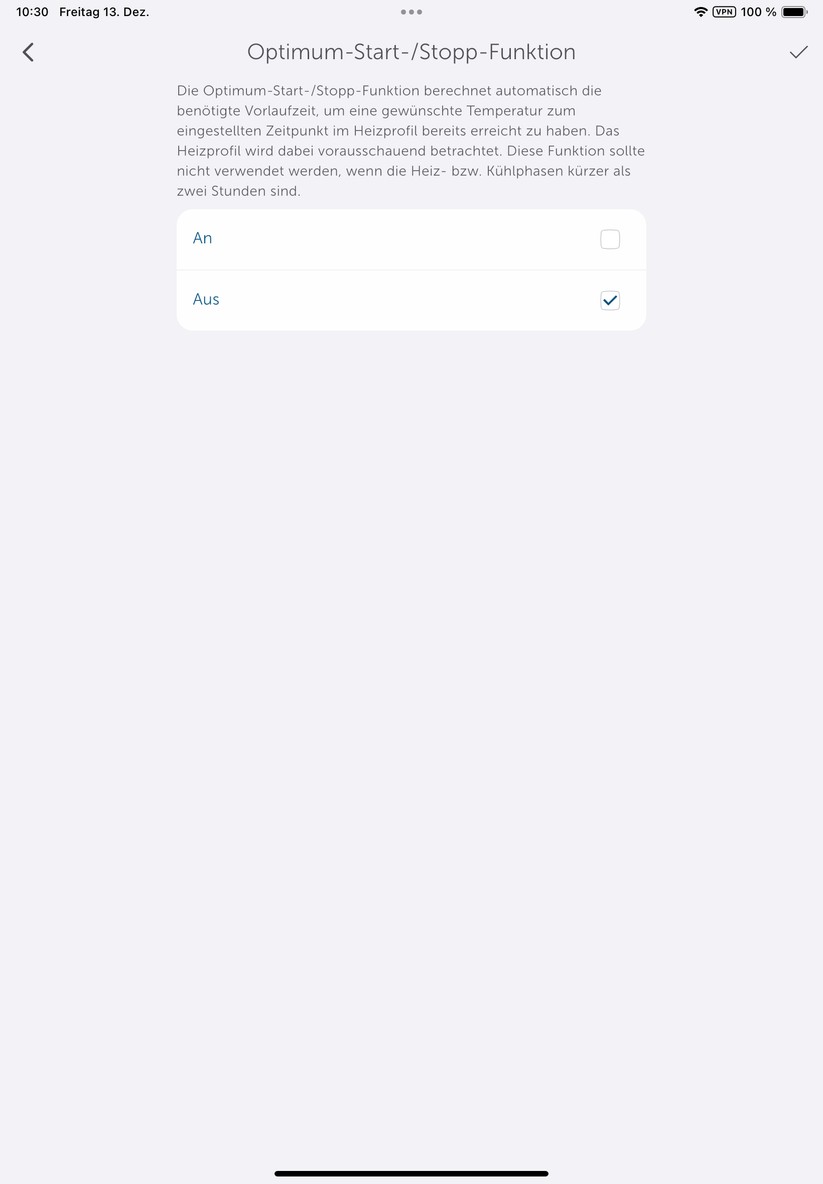  Anlernen des Thermostats