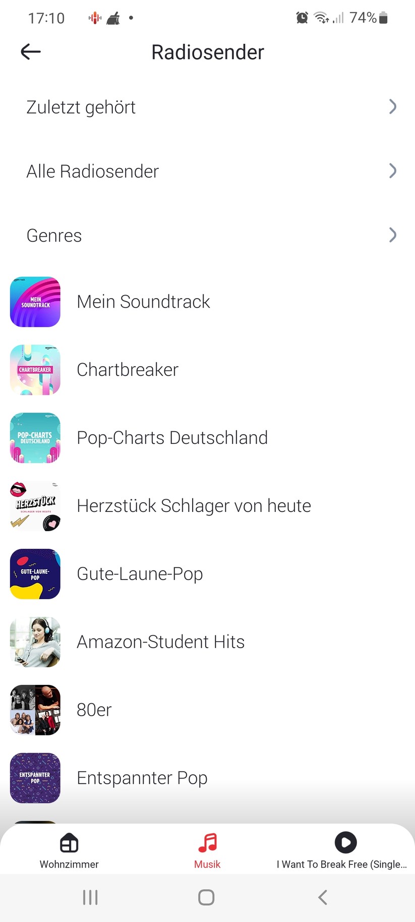 Denon Home Sound Bar 550: Wer gerne Radio hört, kann auf tausende Stationen aus dem Internet zugreifen.