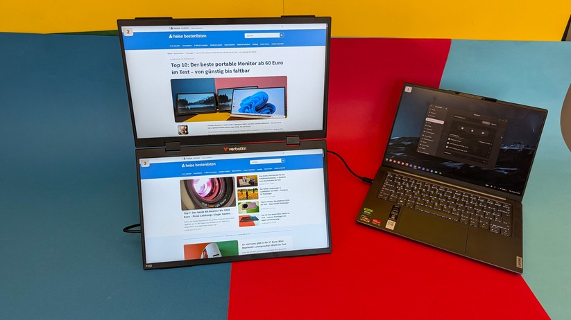 Verbatim Portable Dual Monitor Essentials – Bilderstrecke