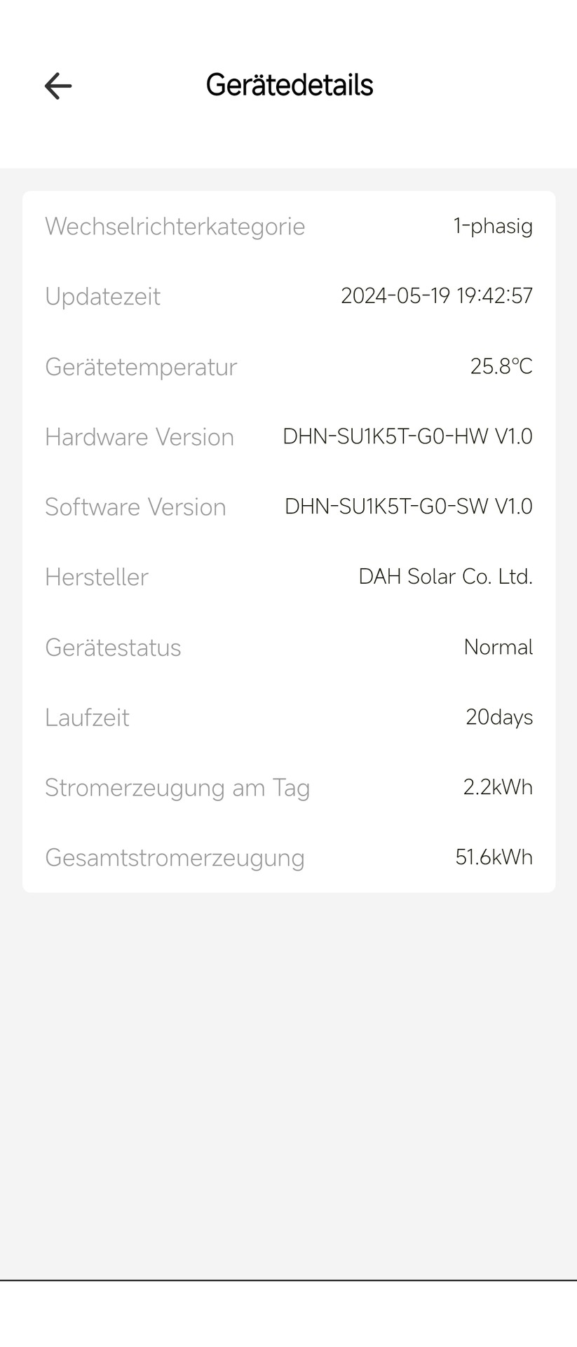 Pearl-Balkonkraftwerk MW-1196: Mit der App Solar Unit können Anwender das Balkonkraftwerk überwachen.