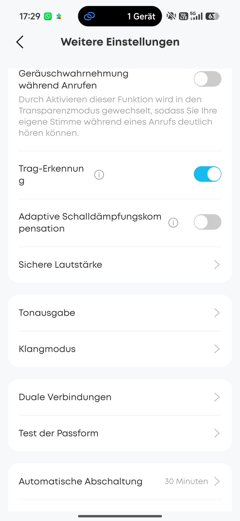 Soundcore Liberty 5 Screenshot