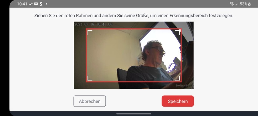 Switchbot Outdoor Spotlight Cam: App, Einstellungen, Bilder