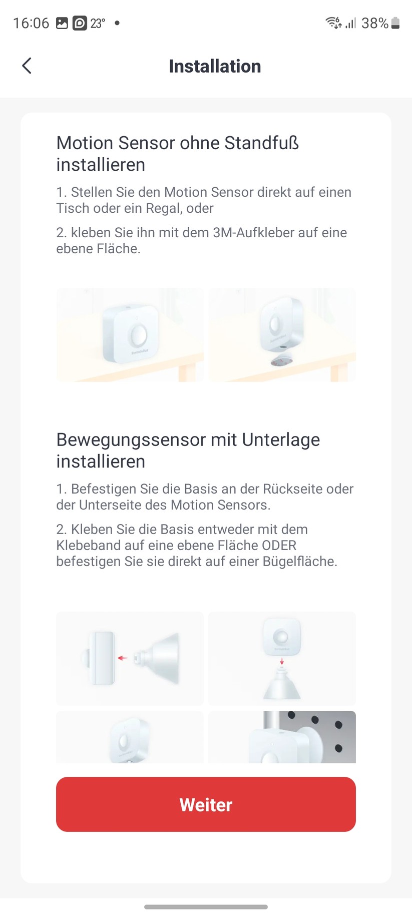 Die Einrichtung der Switchbot-Komponenten erfordert eine Registrierung. Ansonsten ist der Setup-Prozess sehr einfach. Während der Einbindung liefert die App informative Erklärungen, Grafiken und Videos zu den einzelnen Komponenten hinsichtlich Einrichtung, Konfiguration und Betrieb. Vorbildlich.