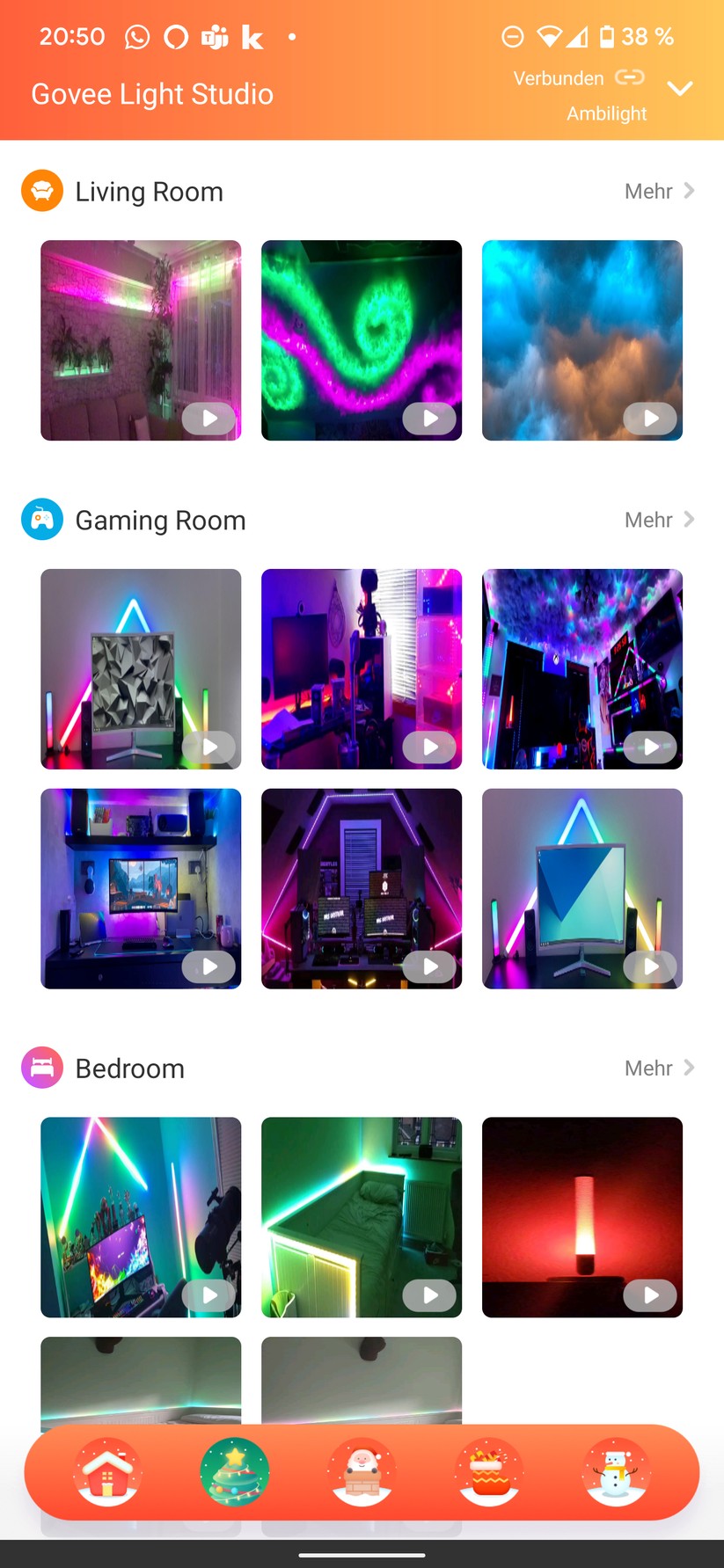 Govee App Screenshots