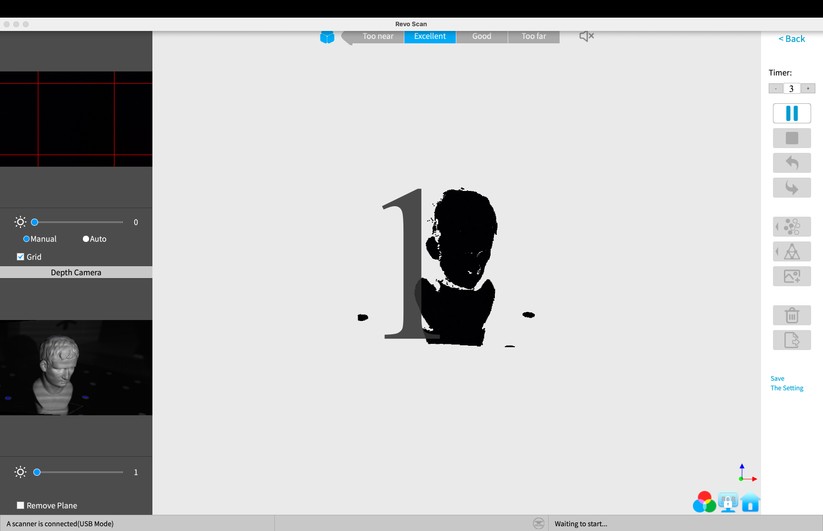 Revo Scan: Scan-Start