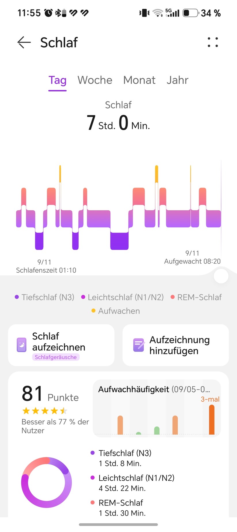 Huawei Watch GT 7: Health App